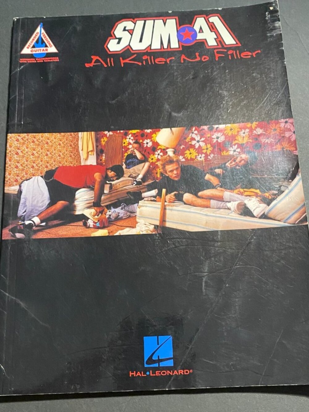 SUM 41, "All Killer No Filler" GUITAR TAB Music SongBook Tablature PVG GRUNGE
